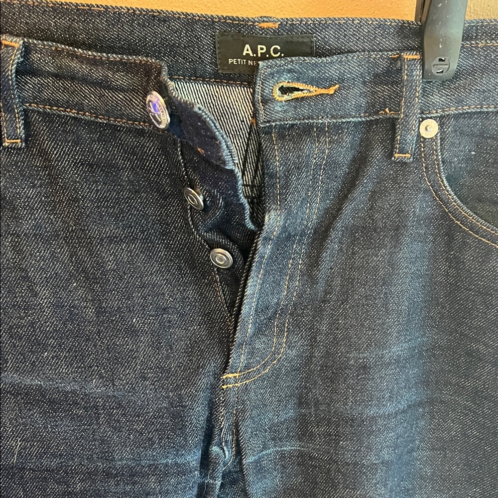 A.P.C. NEW STANDARD DRY REDLINE SELVEDGE JEANS SIZE 34/30